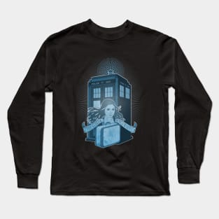THE GIRL WHO WAITED BLUE VERSION Long Sleeve T-Shirt